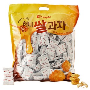 짱안 아삭바삭 허니 쌀과자, 500g, 1개