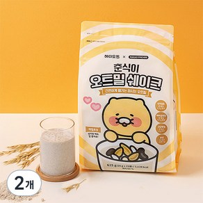 헤이오트 춘식이 오트밀 쉐이크 25p, 625g, 2개