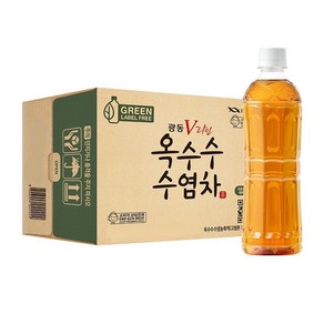 광동옥수수수염차 그린 무라벨, 500ml, 20개