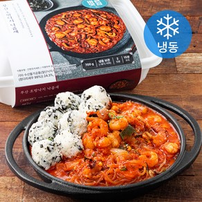 바른식 부산 조방낙지 낙곱새 2인분 (냉동), 700g, 1개