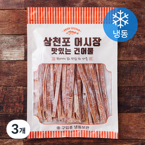 조혜정의멸치연구소 오븐에 구운 자른 오징어 몸통 (냉동), 180g, 3개