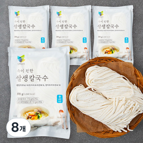 삼호농산 속이 편한 쌀생칼국수, 370g, 8개