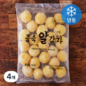 참맘 신정푸드 알감자 (냉동), 4개, 1kg