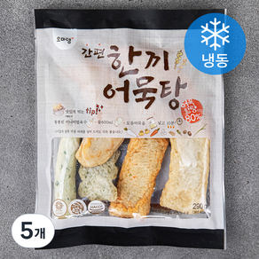 오마뎅 한끼 어묵탕 (냉동), 290g, 5개