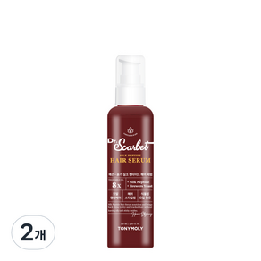 토니모리 닥터 스칼렛 실크 펩타이드 헤어세럼, 2개, 150ml