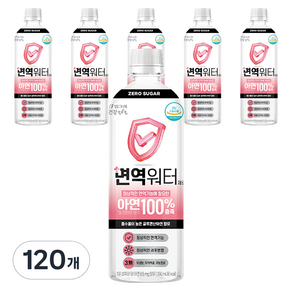 빙그레 면역워터 제로, 350ml, 120개