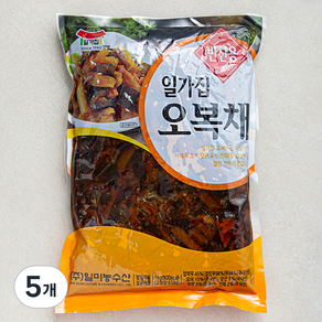 일가집 오복채, 5개, 1kg