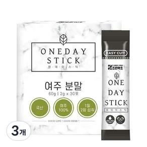 조은약초 여주 분말 스틱 30p, 3개, 60g