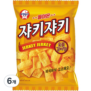 쟈키쟈키 숯불갈비향, 70g, 6개