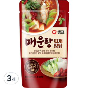 샘표 매운탕찌개 양념