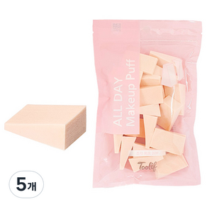 툴리프 올데이 조각 퍼프 20p, 스킨, 5개