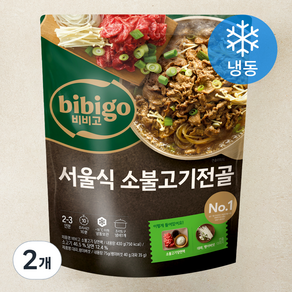 비비고 CJ제일제당 서울식 소불고기전골 (냉동), 505g, 2개