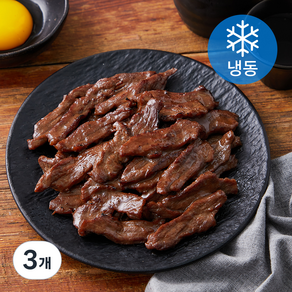 야끼니꾸 양념 안창살 구이용 (냉동), 3개, 400g