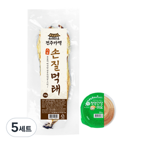 전주가맥 손질 먹태 100g + 청양간장마요 30g 세트, 5세트