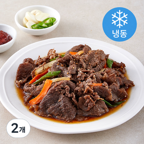 갈비아저씨 양념소불고기 508 (냉동), 600g, 2개