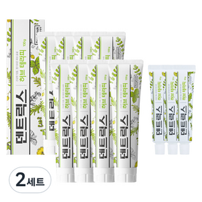 동국제약 덴트릭스 허브테라피 치약 130g x 8p + 50g x 3p 세트, 2세트