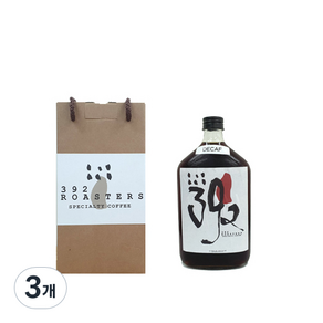 392로스터스 콜드브루 디카페인 더치커피, 450ml, 1개입, 3개