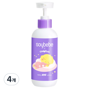 소이베베 베이비 아토 로션, 300ml, 4개