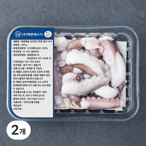 살맛나요 탱글탱글 요리하기 편한 절단 낙지 (냉장)