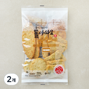 돌아와요 국탕종합 부산어묵, 450g, 2개