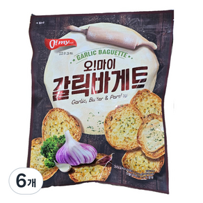 오 마이 갈릭바게트, 6개, 300g