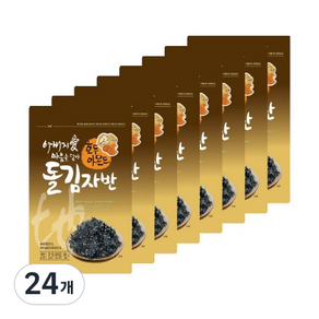 아버지愛마음을담아 호두아몬드 돌김자반, 50g, 24개