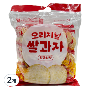 참브랜드 오리지널 쌀과자 달콤한맛, 270g, 2개