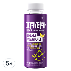 피키타카 대상 바나나 푸드쉐이크, 40g, 5개