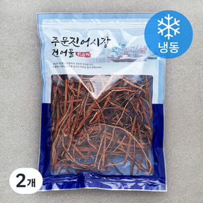 주문진어시장건어물 맥반석 오스틱 (냉동), 200g, 2개