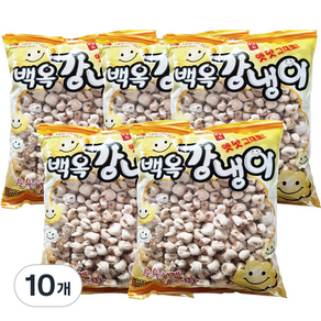 백옥 강냉이 과자, 200g, 10개