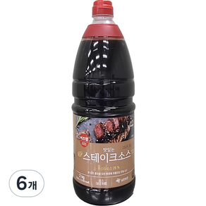 이츠웰 스테이크 소스, 2kg, 6개