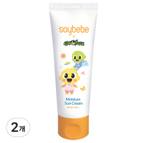 소이베베 신비아파트 유아용 선크림 SPF50+ PA+++, 80g, 2개