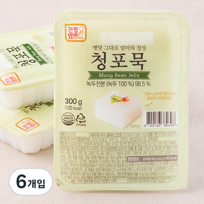 친정엄마 청포묵, 300g, 6개입