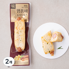 삼진어묵 명품바 소시지치즈, 2개, 95g