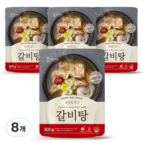 참스토리 갈비탕, 500g, 8개