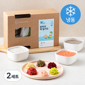 맘마유 퀵 밀키트 묽은죽 E플랜 480g (냉동)