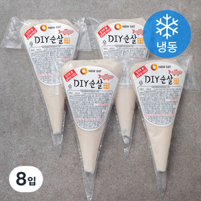 오뉴잇 글루텐 프리 DIY 순살 어묵 반죽 (냉동), 200g, 8입