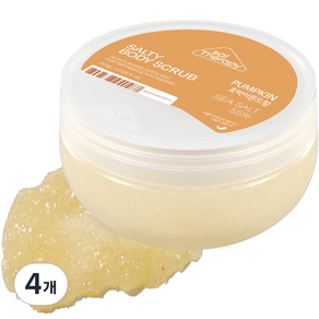 솔테라피 솔티 펌킨 바디스크럽, 300g, 4개