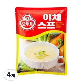 오뚜기 야채 스프, 1kg, 4개