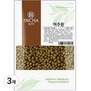 여주 환, 400g, 3개