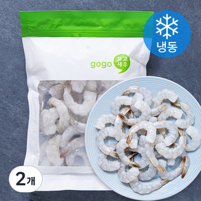 고고새우 생칵테일새우 41/50 (냉동), 300g(중), 2개