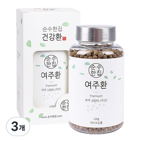 순수한집 저온가공 여주환, 3개, 120g