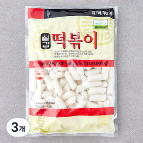 칠갑농산 칠갑 떡볶이, 1.8kg, 3개