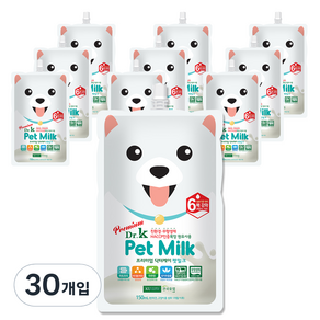 닥터케이 프리미엄 펫밀크, 30개, 150ml