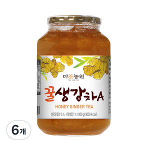 다농원 꿀생강차A, 1kg, 1개입, 6개