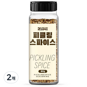 조은약초 피클링 스파이스, 80g, 2개