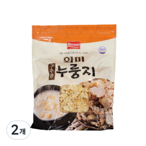 화미 구수한 누릉지, 1kg, 2개