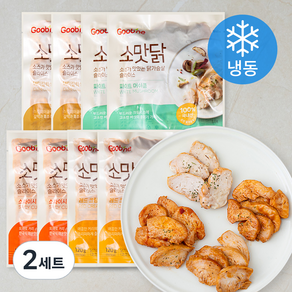 굽네 소스가 맛있는 닭가슴살 120g 4종 x 2개입 세트 960g (냉동), 2세트