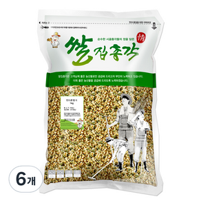 쌀집총각 프리미엄 잡곡 현미혼합곡, 1kg, 6개