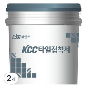 KCC 타일접착제 20kg, 2개